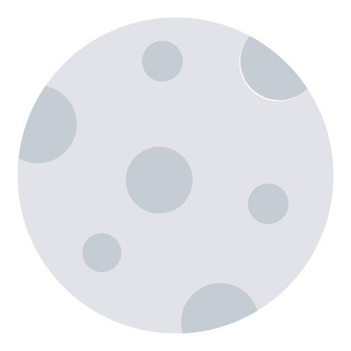 volle maan Generic Flat icoon
