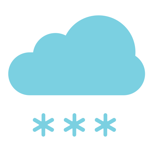Śnieg Generic Flat ikona