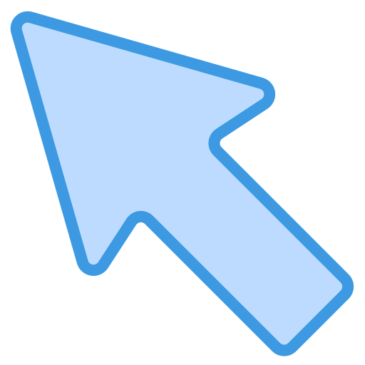 cursor Generic Blue Ícone