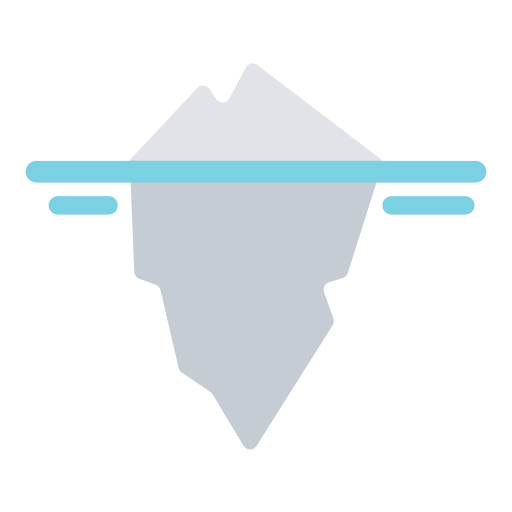 iceberg Generic Flat icono