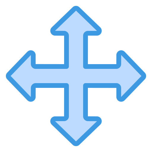 動く Generic Blue icon