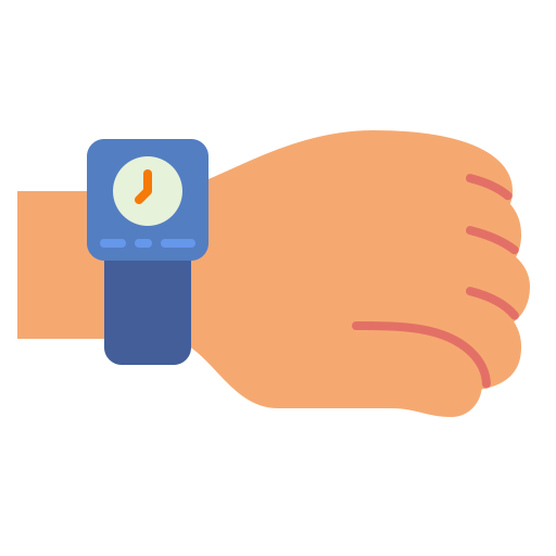 Wristwatch Ultimatearm Flat icon