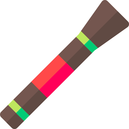 didgeridoo Basic Rounded Flat icona