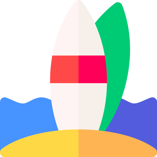fare surf Basic Rounded Flat icona