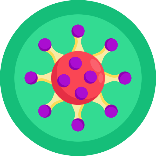 coronavirus Generic Circular icoon
