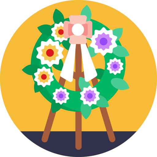 꽃의 왕관 Generic Circular icon