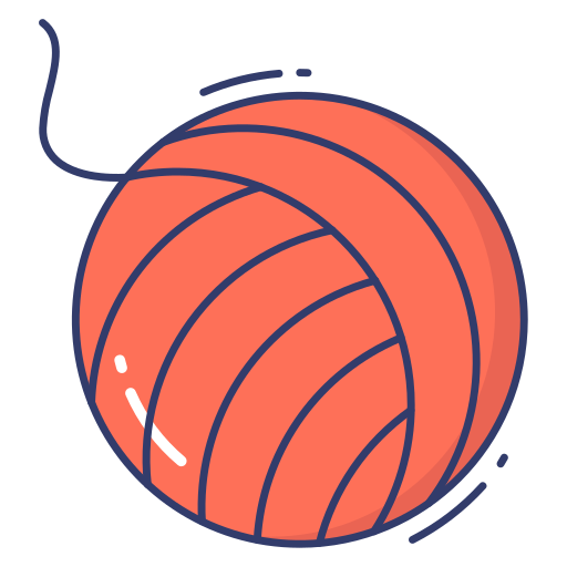 palla di lana Dinosoft Lineal Color icona