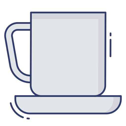 tazza da tè Dinosoft Lineal Color icona