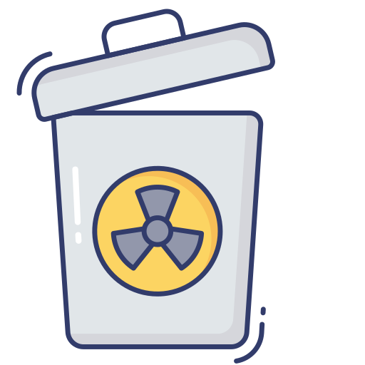 Trash can Dinosoft Lineal Color icon