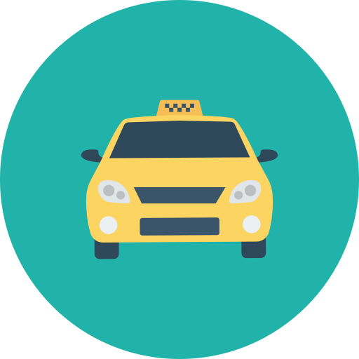 Taxi Dinosoft Circular icon