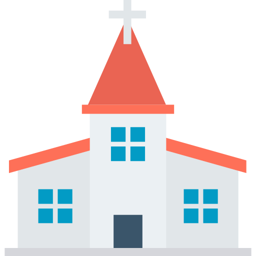 Church Dinosoft Flat icon