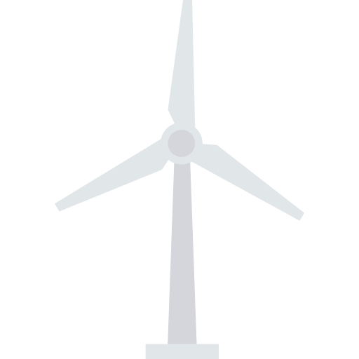 風車 Dinosoft Flat icon