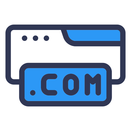 domain Generic Blue icon