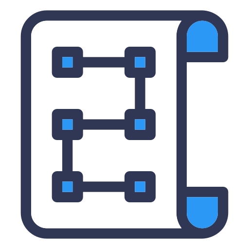 Workflow Generic Blue icon