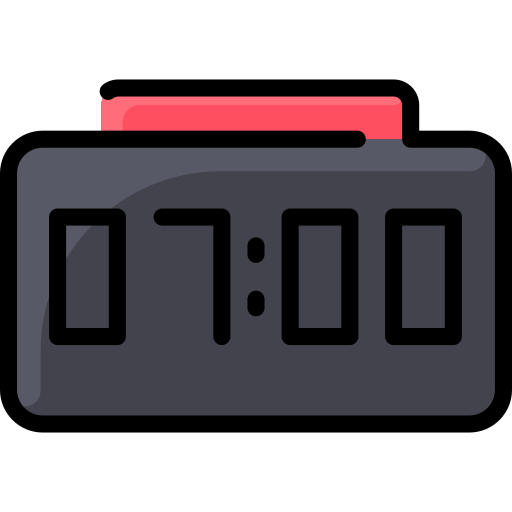 Digital clock Vitaliy Gorbachev Lineal Color icon