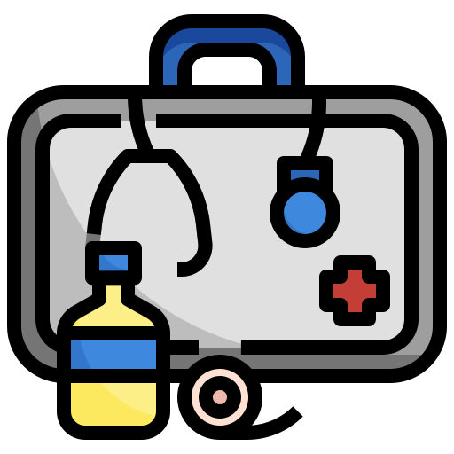 First aid kit Surang Lineal Color icon