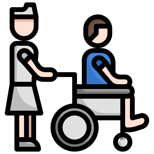 Nursing Surang Lineal Color icon