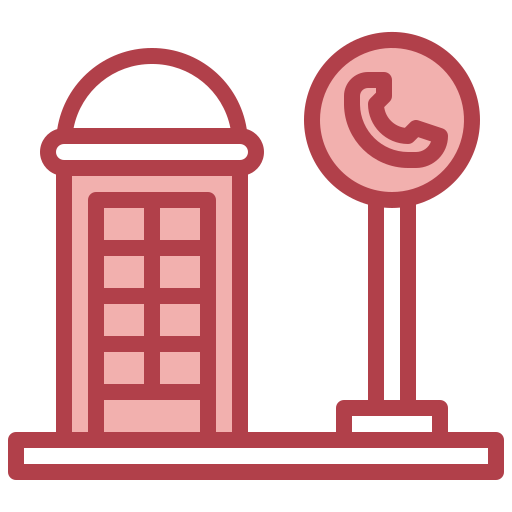 cabina telefónica Surang Red icono
