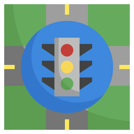 semáforos Surang Flat icono