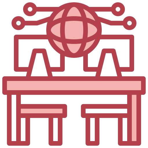 ネットワーキング Surang Red icon