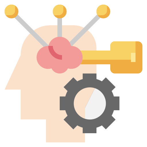 脳のプロセス Surang Flat icon