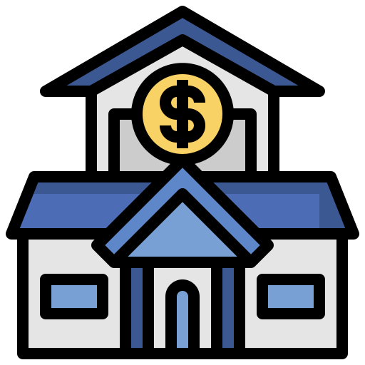 은행업 Surang Lineal Color icon