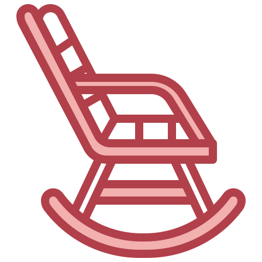 fauteuil à bascule Surang Red Icône