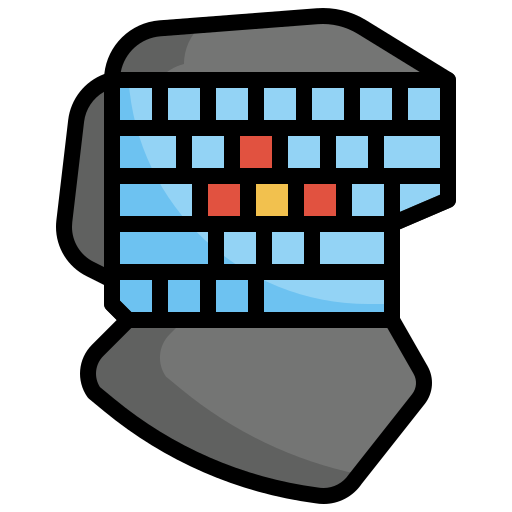 toetsenbord Surang Lineal Color icoon