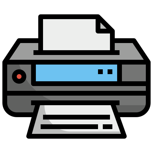 printer Surang Lineal Color icoon