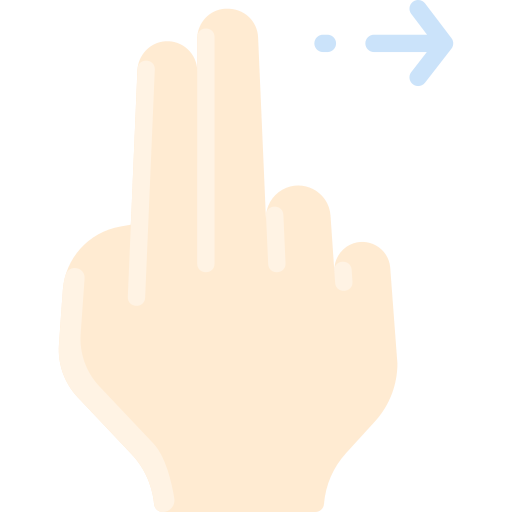 zwei finger Vitaliy Gorbachev Flat icon