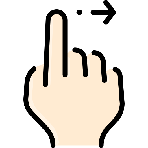 Finger Vitaliy Gorbachev Lineal Color icon