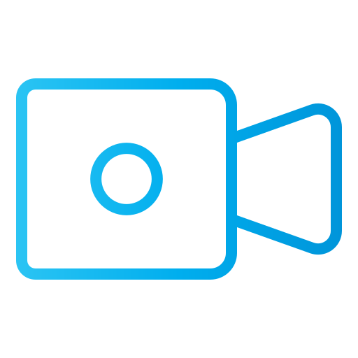 videocamera Generic Gradient icoon