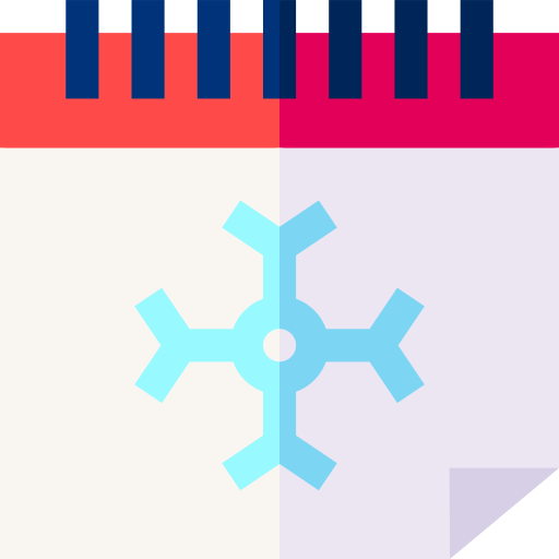 Зимний сезон Basic Straight Flat иконка