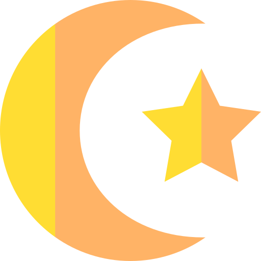 islam Basic Straight Flat icona