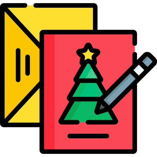 kartka świąteczna Special Lineal color ikona