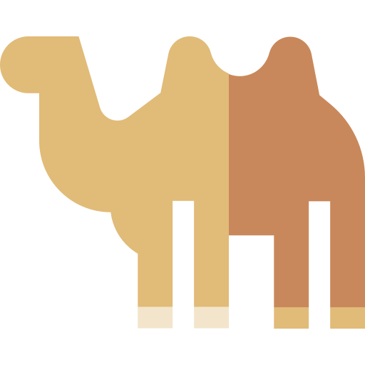camelo Basic Straight Flat Ícone