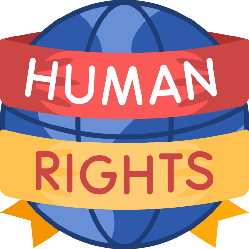 diritti umani Detailed Flat Circular Flat icona