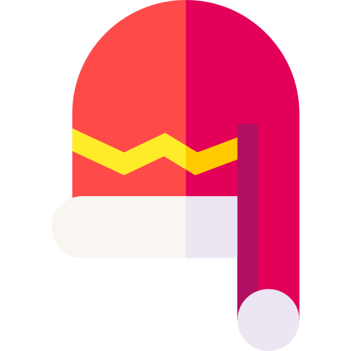 サンタの帽子 Basic Straight Flat icon