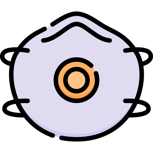 atemschutzmaske Special Lineal color icon