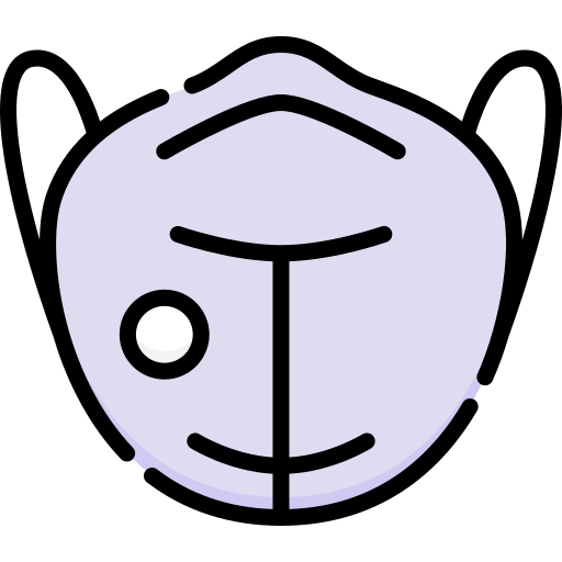 maschera respiratoria Special Lineal color icona