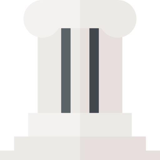 Pillar Basic Straight Flat icon