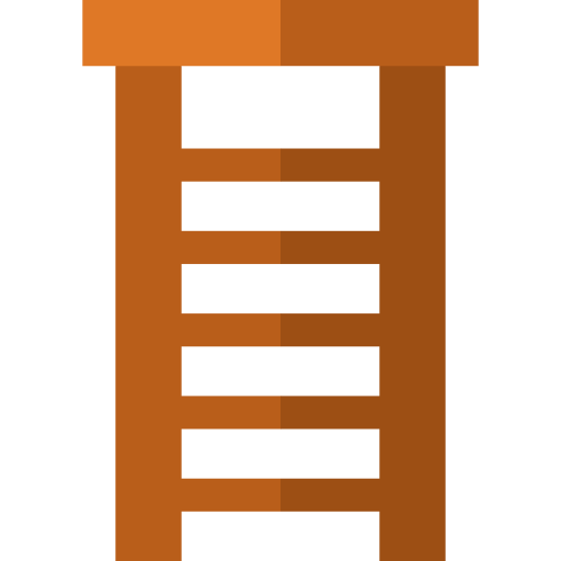 escalera Basic Straight Flat icono