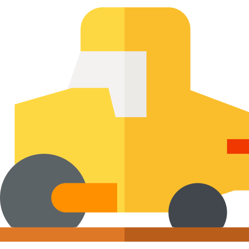 Steamroller Basic Straight Flat icon