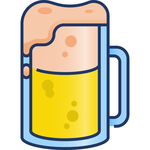 bier Generic Lineal Color Gradient icoon
