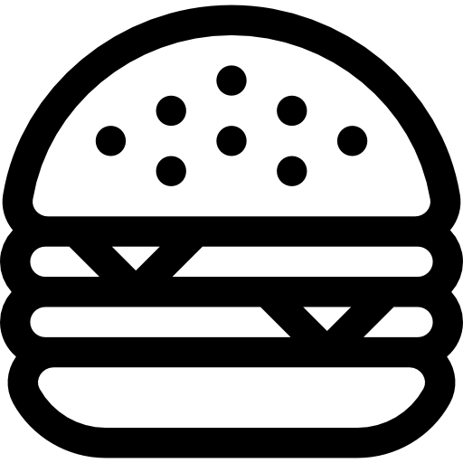 hamburger Basic Rounded Lineal icon