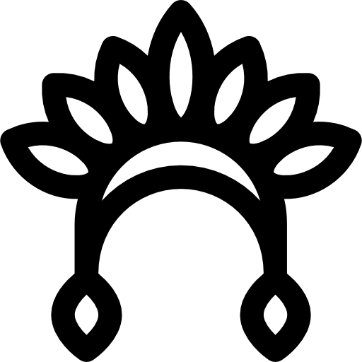 nativo americano Basic Rounded Lineal icono