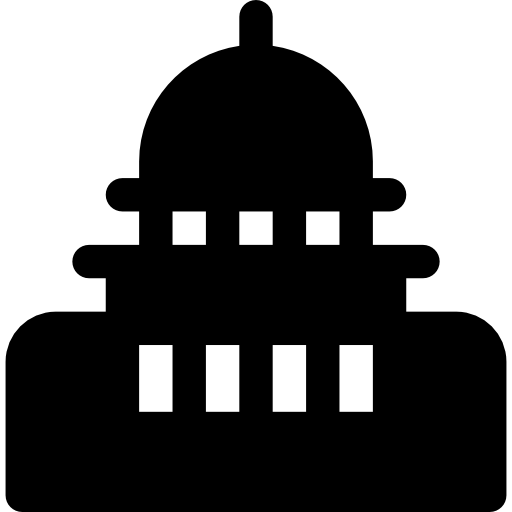 国会議事堂 Basic Rounded Filled icon