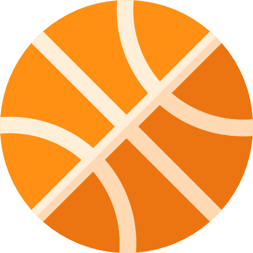 basketball Basic Rounded Flat Icône