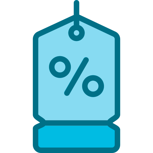 Discount tag Generic Outline Color icon