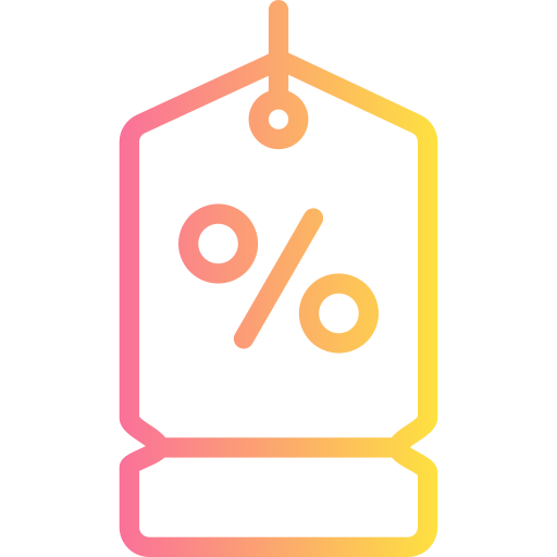 Discount tag Generic Gradient icon